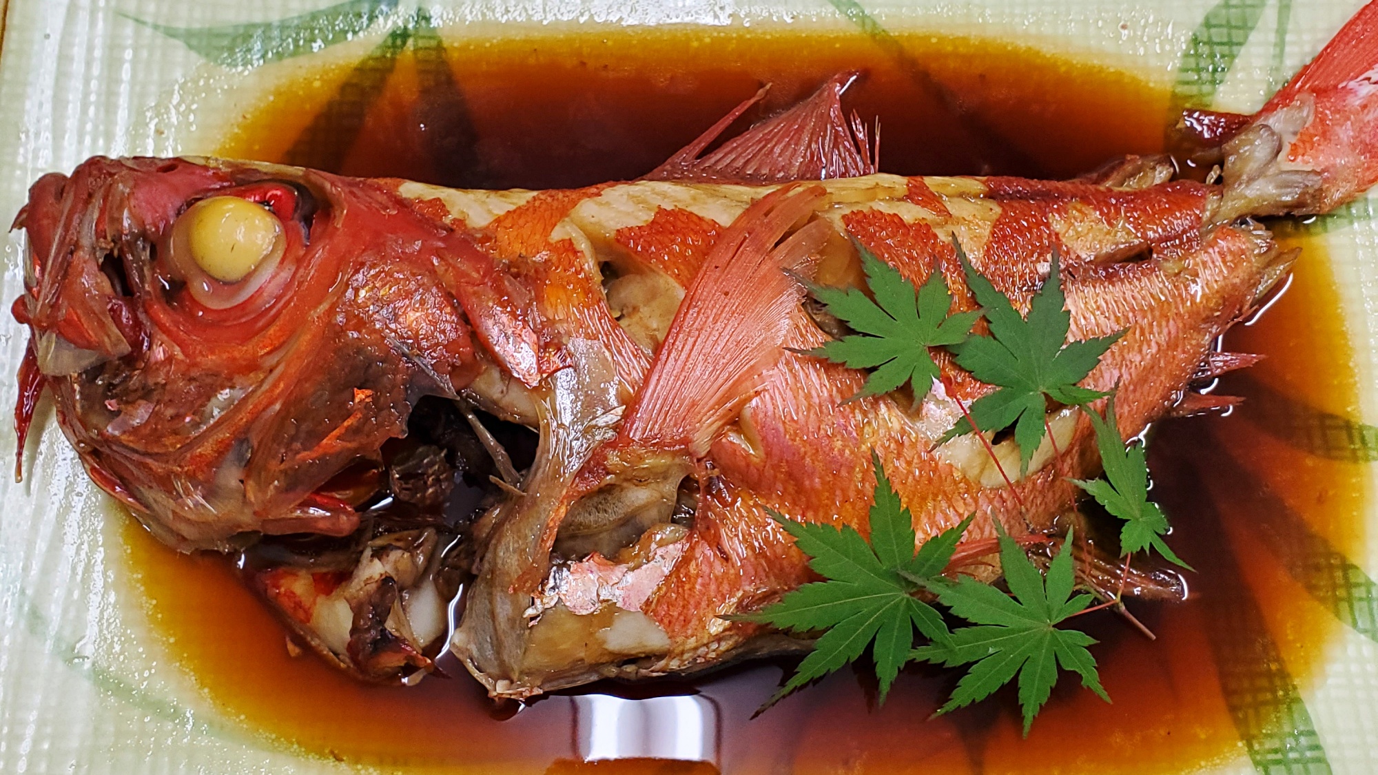 【夕食一例】秘伝のタレが決め手！駿河湾金目鯛の姿煮プラン