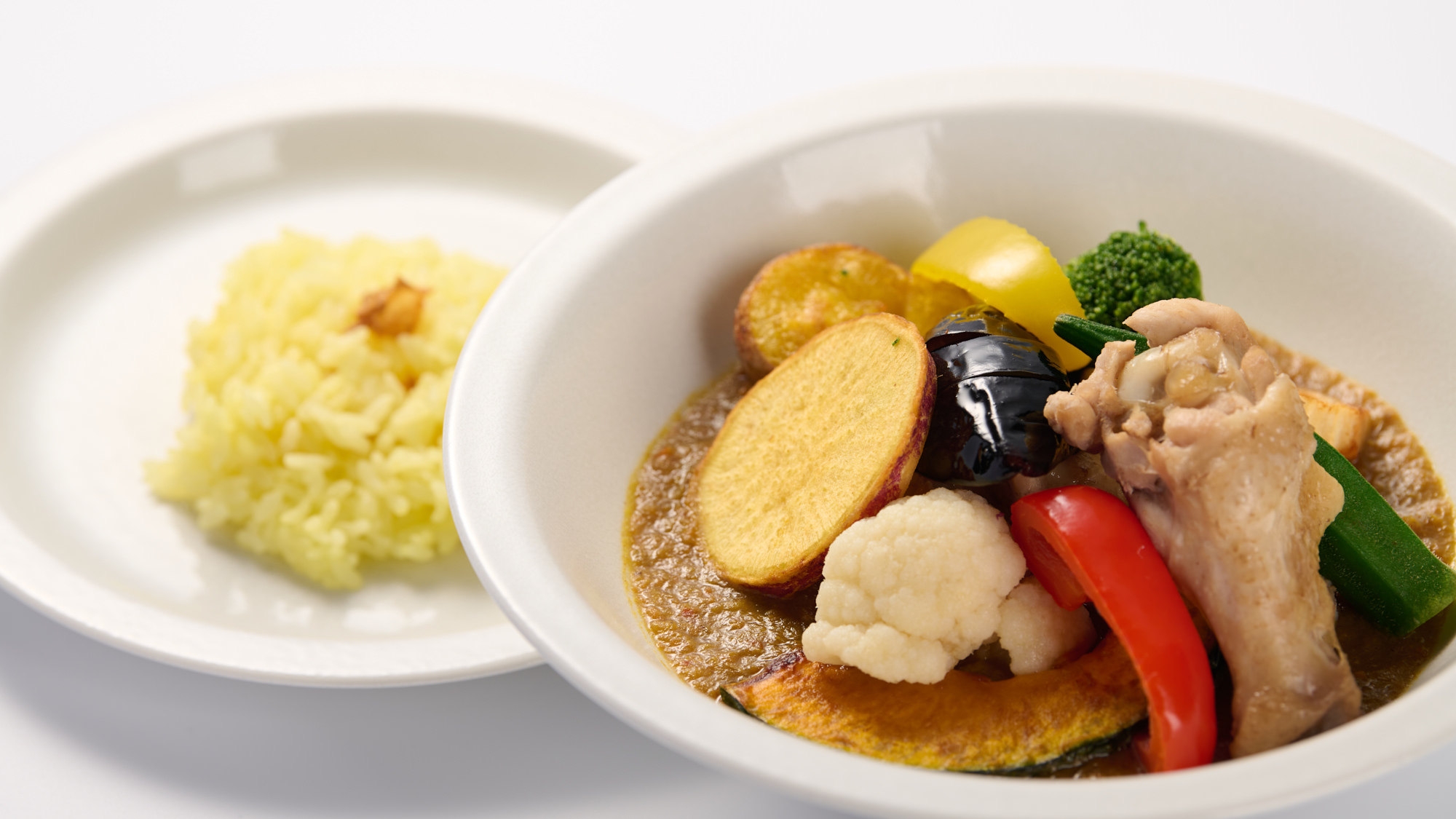 【2食付】夕食は北海道ご当地グルメのスープカレー、朝食はフレンチベースのビュッフェ