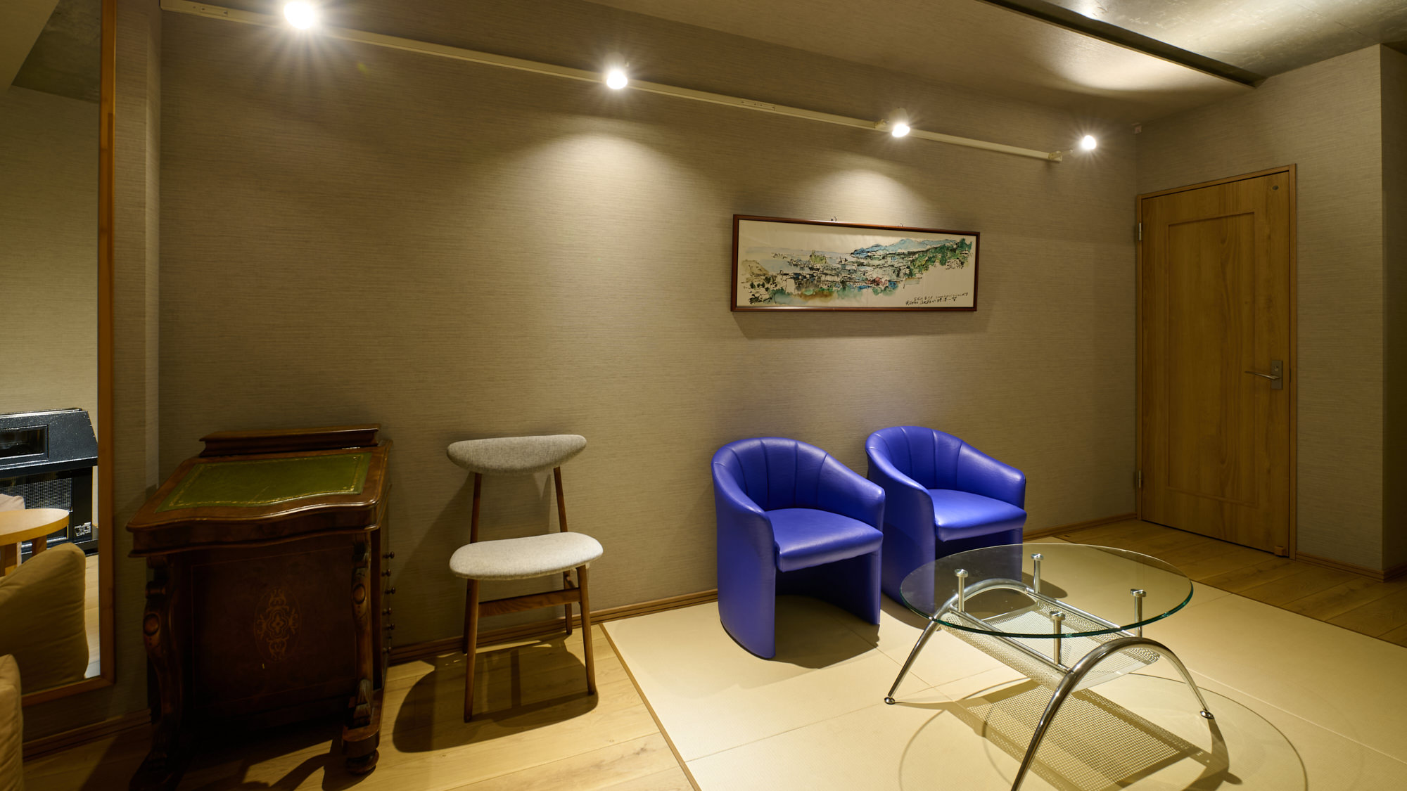 リビングツイン（セミダブル2台）