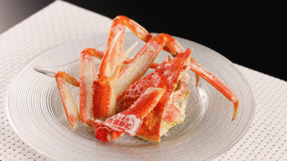 GKD2「松葉蟹半身付」グルメディナープラン〜鳥取和牛オレイン55付♪夕食をシーサイドダイニングで♪