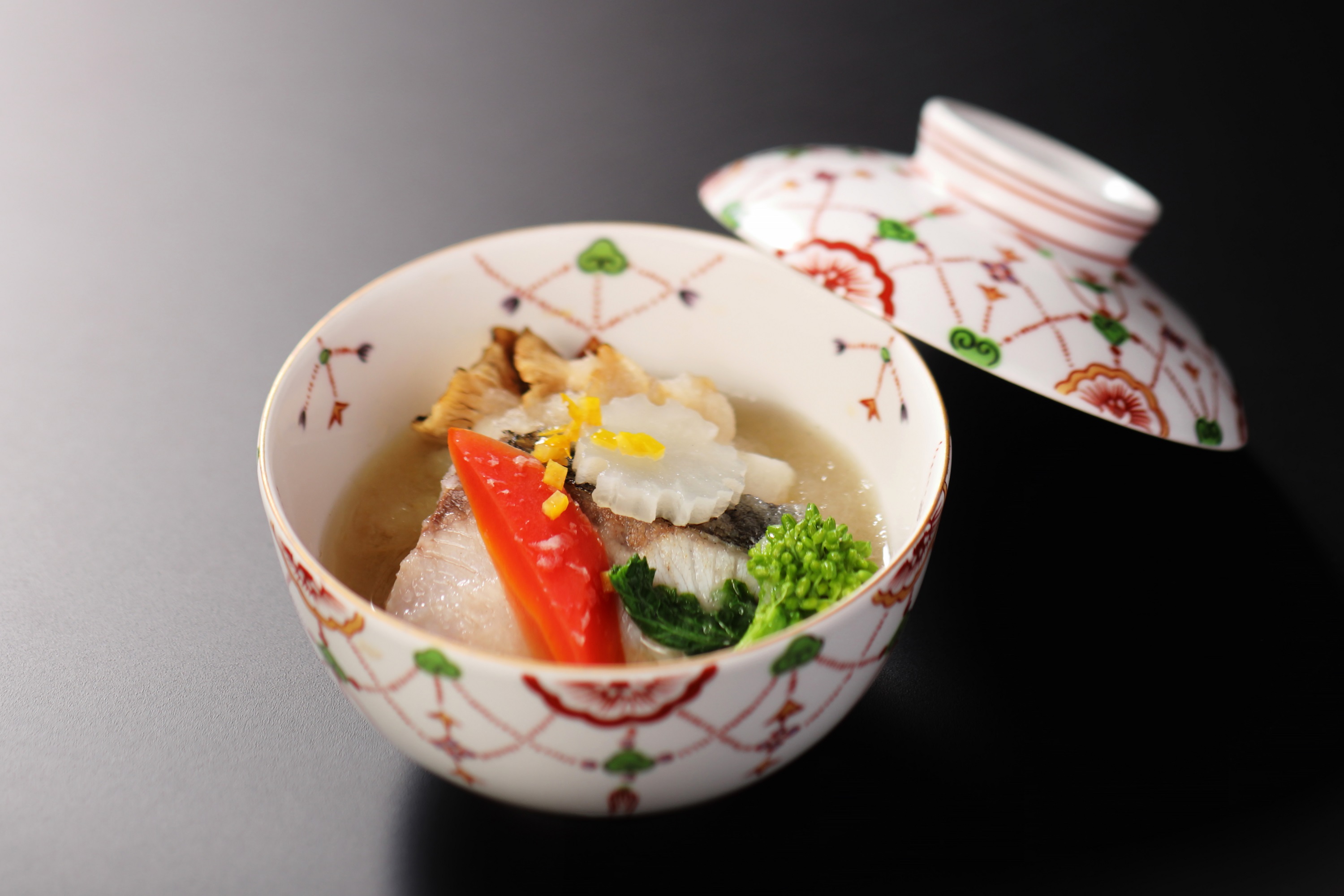 游月冬：煮物一例（塩ブリ酒煮）