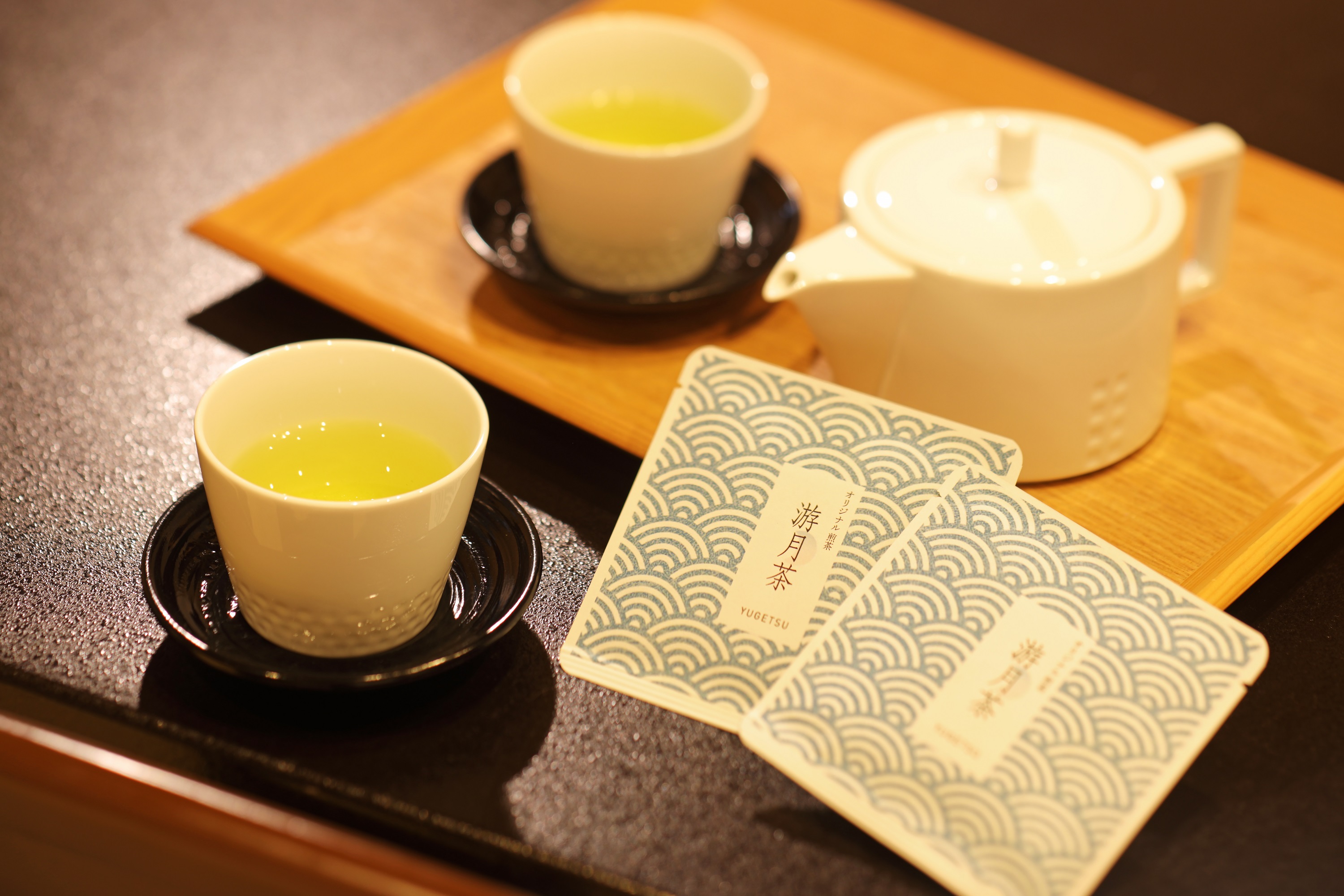 オリジナル商品「游月茶」