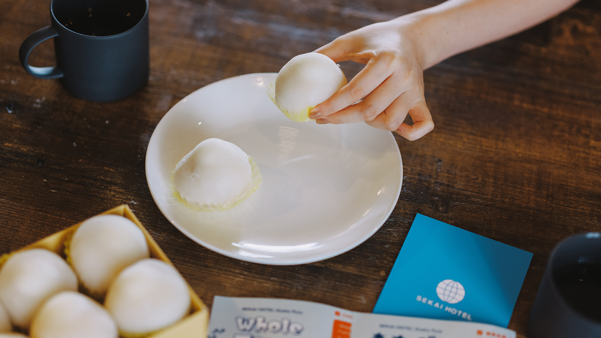 【SEKAI PASS対象店：御菓子司モモヤ】大阪ならでは！みっくすじゅーす大福がおすすめです