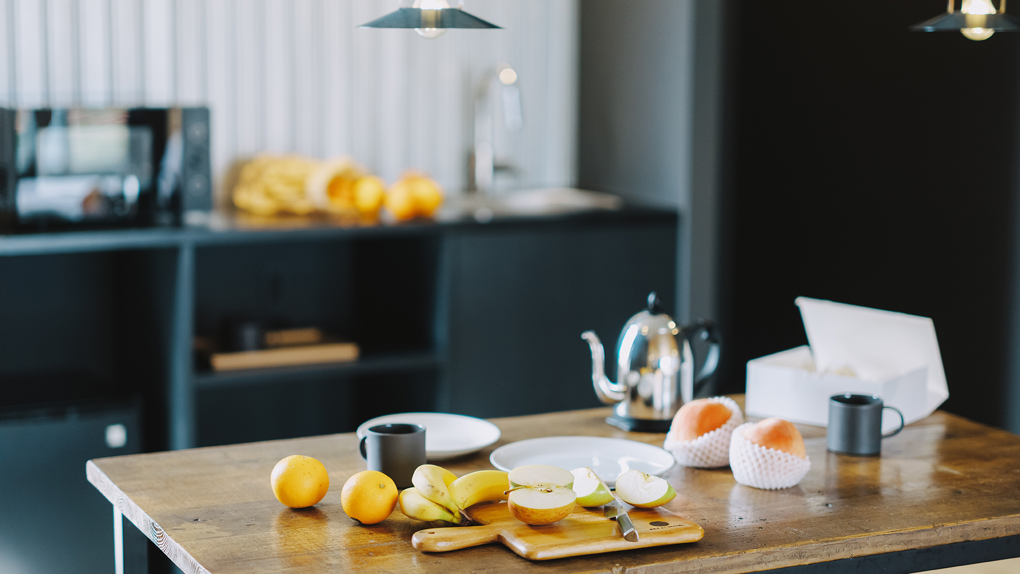 ミニキッチン付のお部屋もございますので、長期滞在にもぴったりです。