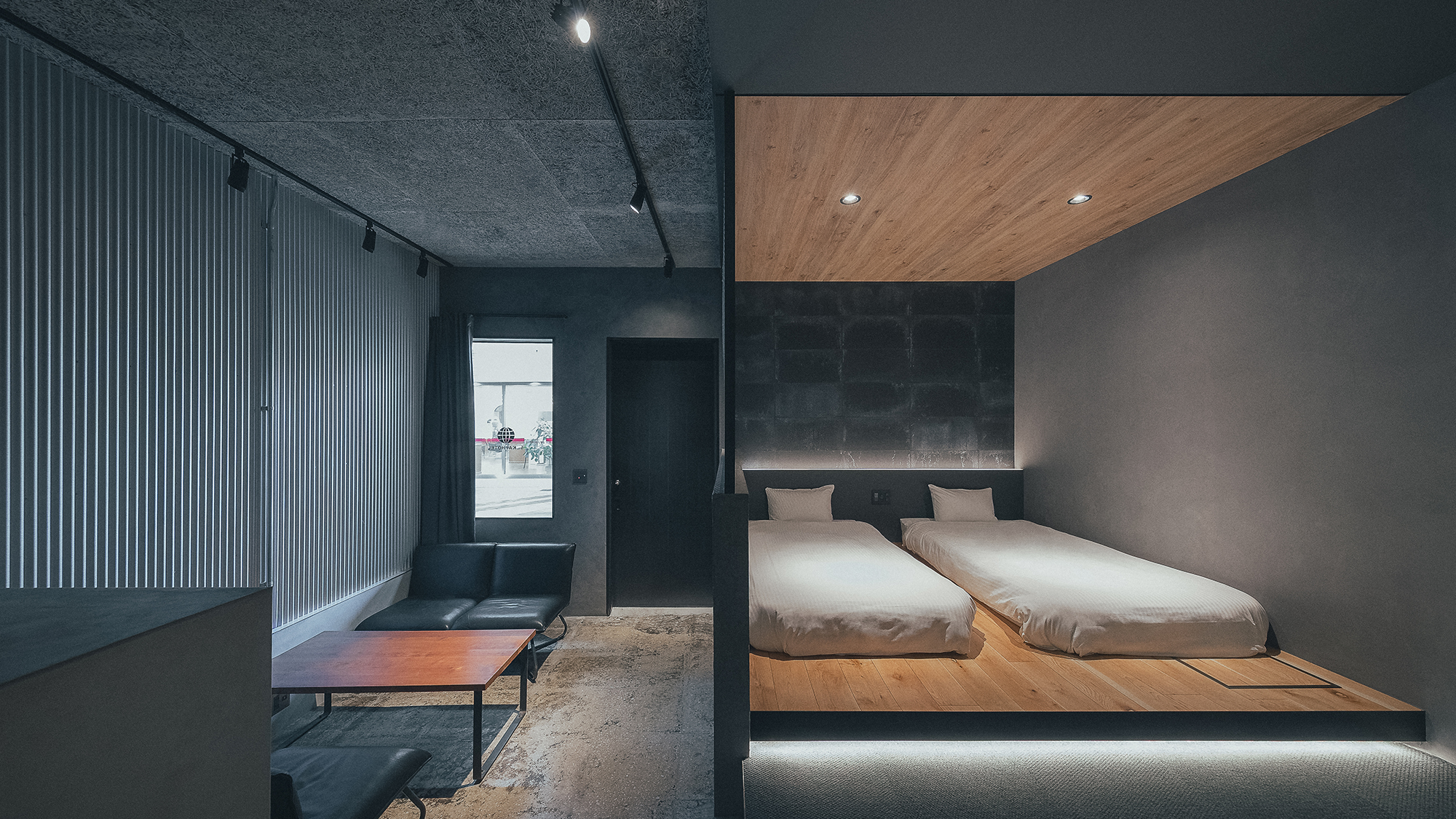 【コンフォート】インダストリアルデザインが人気の空間です