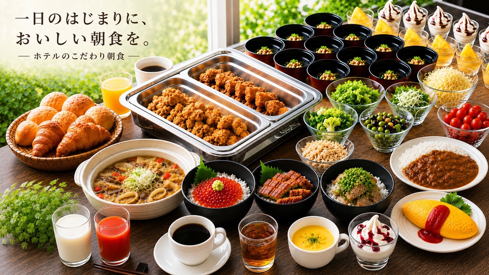 【1泊朝食】オーシャンフロントの絶景とインフィニティ風呂に癒される★和洋ビュッフェの朝食付きプラン