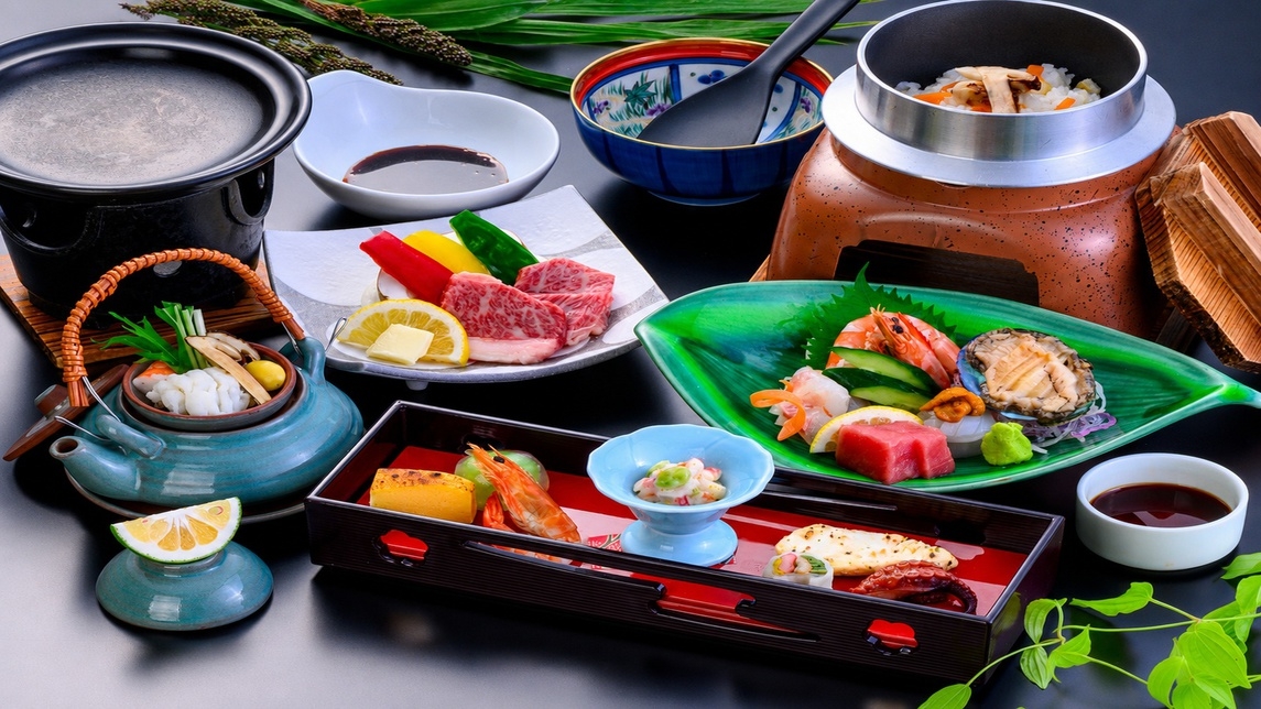 10~12月★秋と大分の味覚を堪能する【グルメ企画】松茸・おおいた和牛を贅沢に味わう1泊2食付プラン