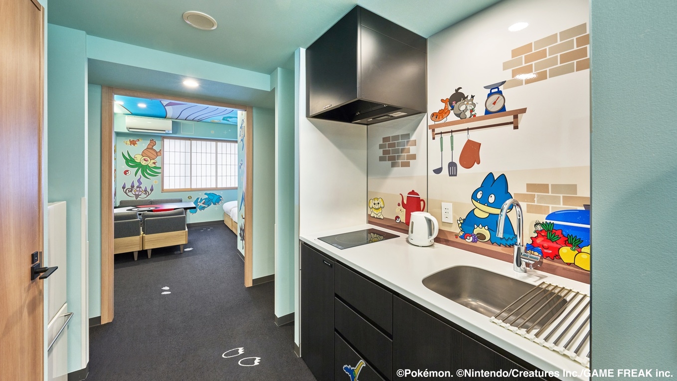 【ポケモンルーム】100匹のポケモンとお部屋に泊まろう！オリジナルノベルティつき！