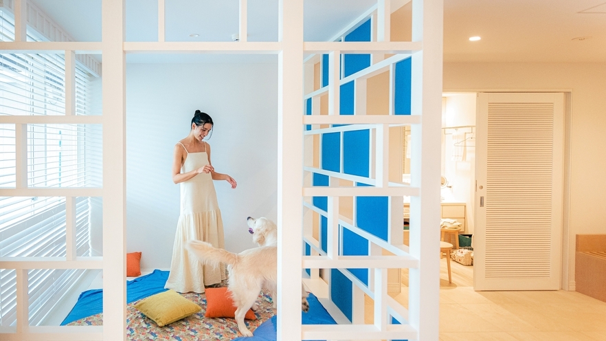 【ドッグフレンドリールーム】プールヴィラプレミア1F