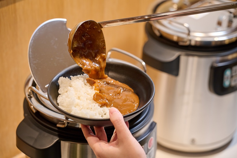 朝食ビュッフェ