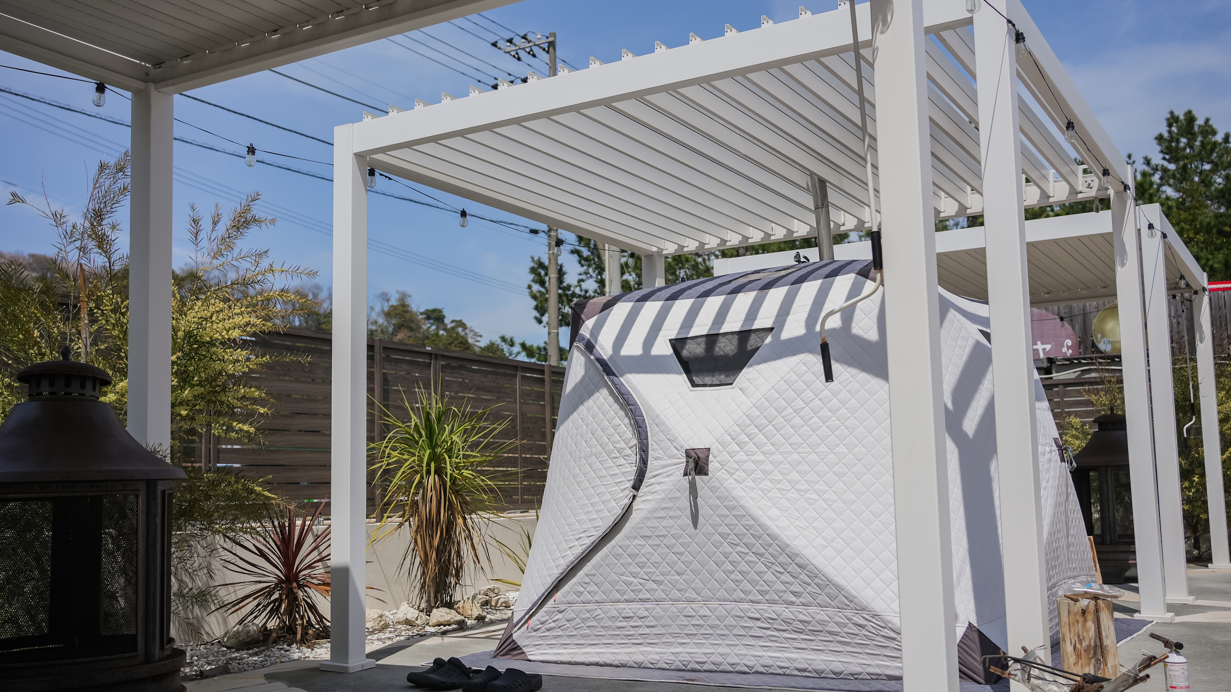 テントサウナ　※予約制