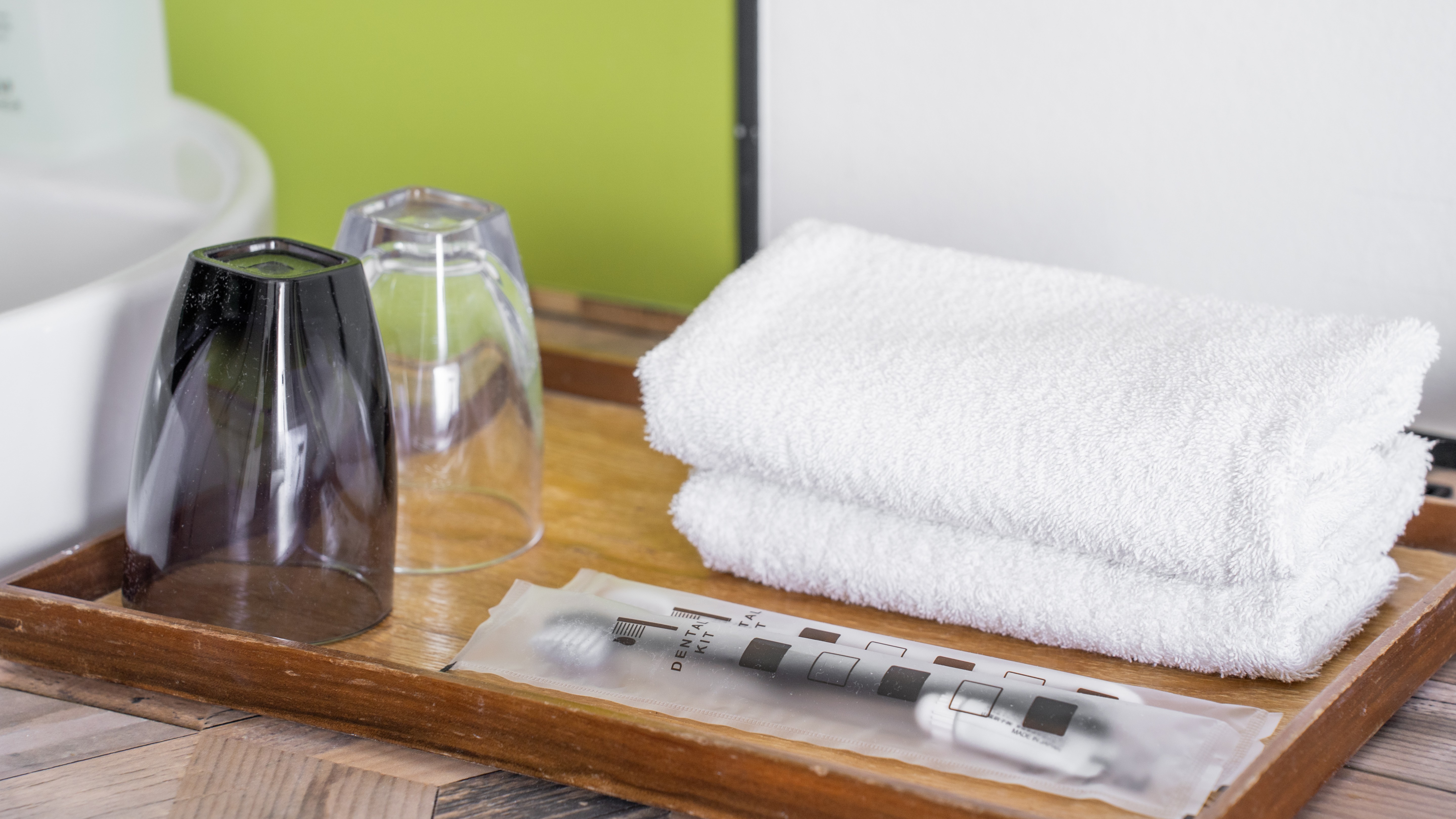 歯ブラシセット・タオル（全室）