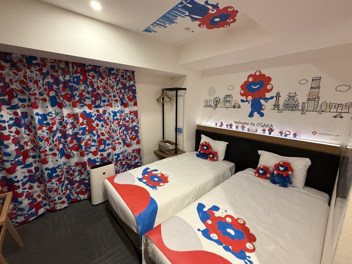 【室数限定】更にプレミア化！「大阪・関西万博」ミャクミャクコラボルームプレミア＜食事なし＞