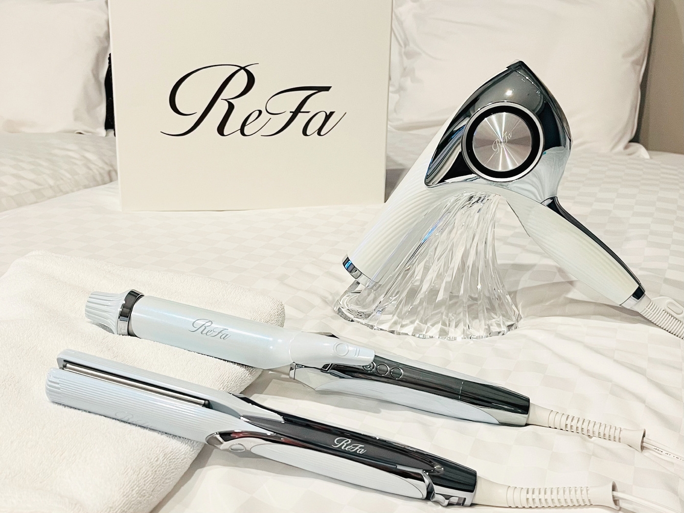 【数室限定】「ReFa」ルームで美容体験！〈宿泊者限定ラウンジ利用無料〉