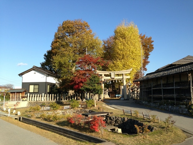 Kisoh Shrine near Guesthouse Terakura...