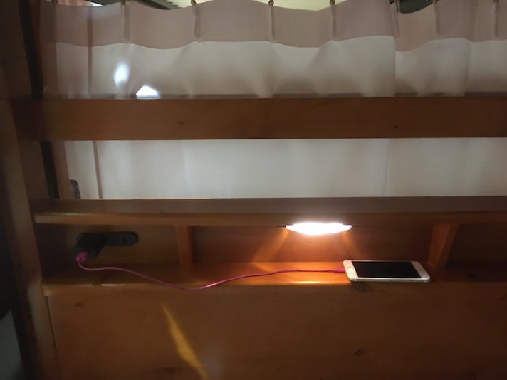 プライベート空間バッチリ!