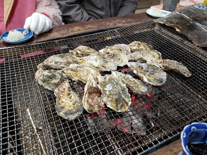 カキ焼き