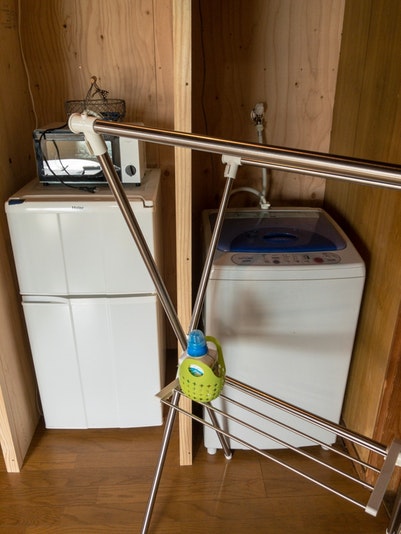 洗濯機・冷蔵庫はご自由にお使いください。