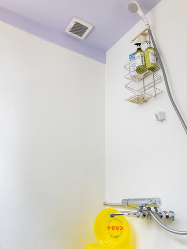 シャワールームはリノベーション済。