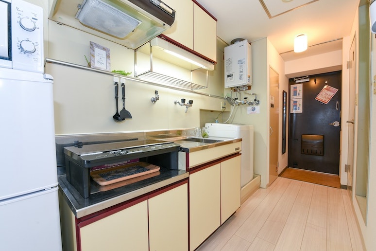 キッチンはIH2口コンロです