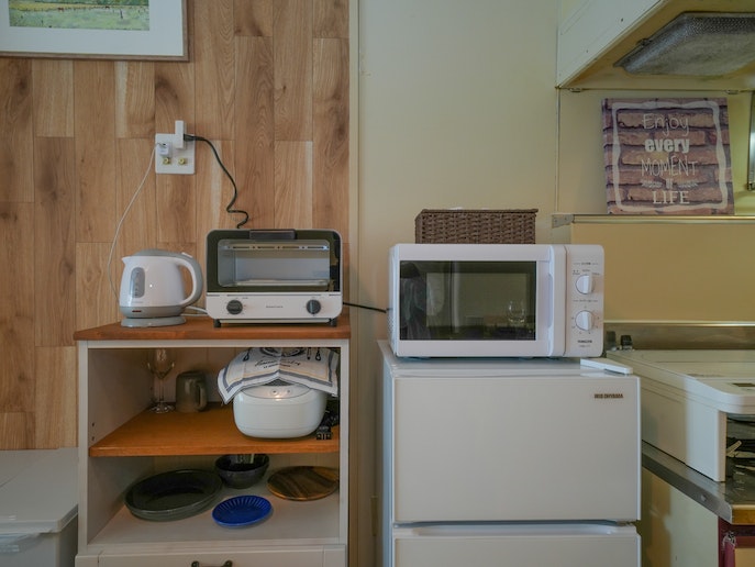 キッチンは収納が沢山