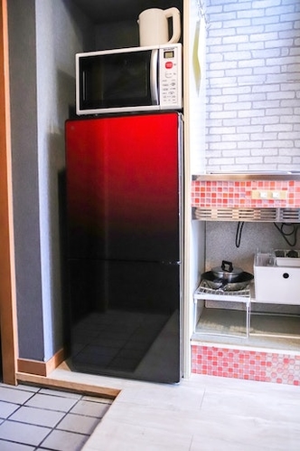 Refrigerator and Microwave