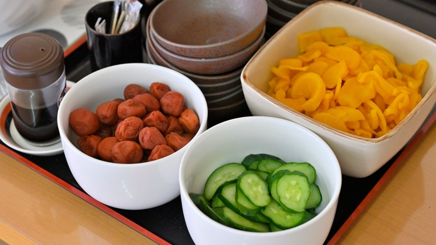 ご朝食（漬物）