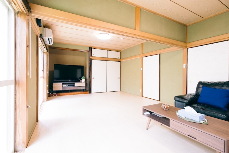 14帖のリビング