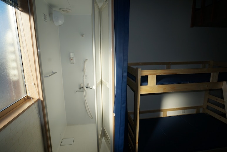 各部屋にシャワールーム