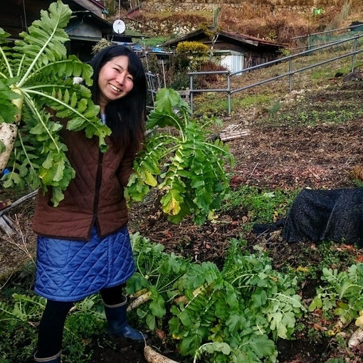 食材はなるべく自給した物をご提供。