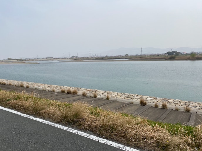 アクセス道路からの景色