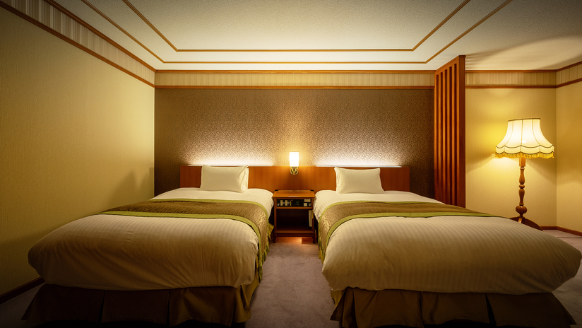 【プレミアムルーム】シーリー社製ベッド：世界中の一流ホテルが選んでいる、ラグジュアリーな眠りと幸福感