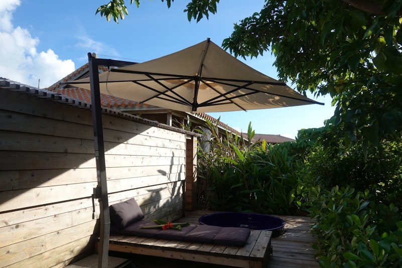 屋外ジャグジー