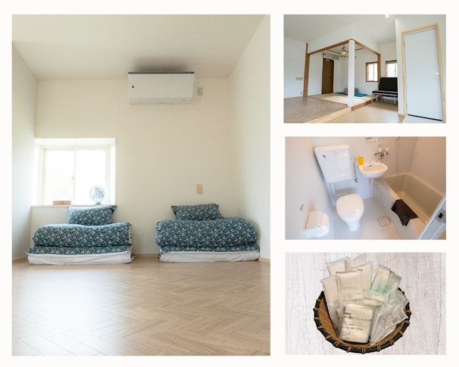 トイレシャワー付き完全個室(冷暖房完備)