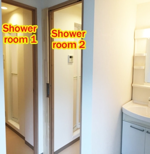 3Fシャワールーム2室(共有ではありません)