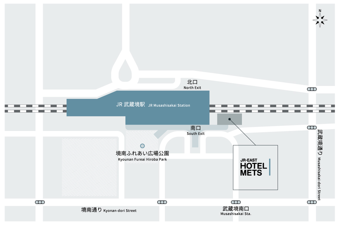 【アクセス】駅周辺マップ