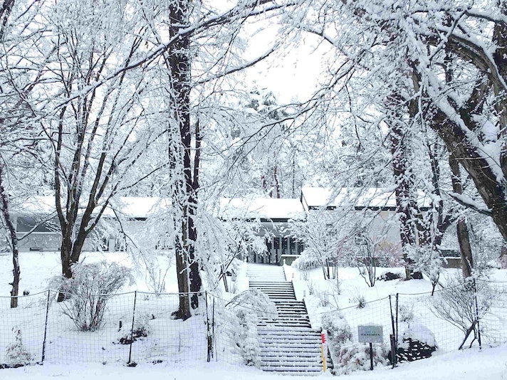 ・<外観/冬>閑静な丘の上にあるデザイナーズハウス