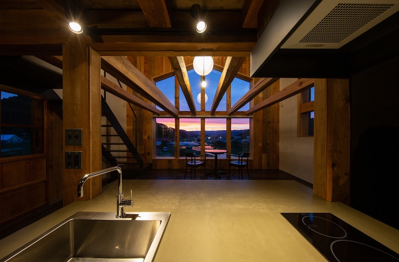 キッチンからの眺め