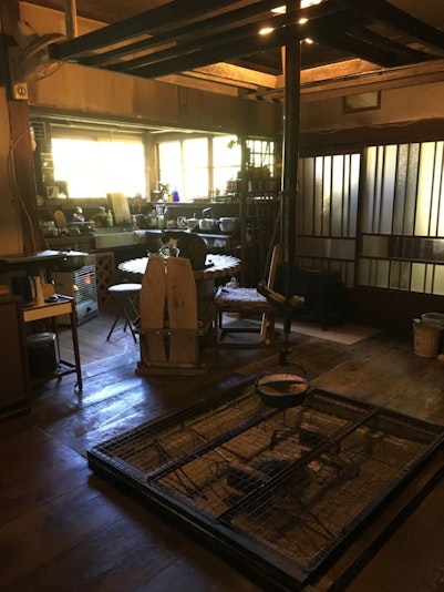 オーナー自らがリノベーションした、古民家の母屋。