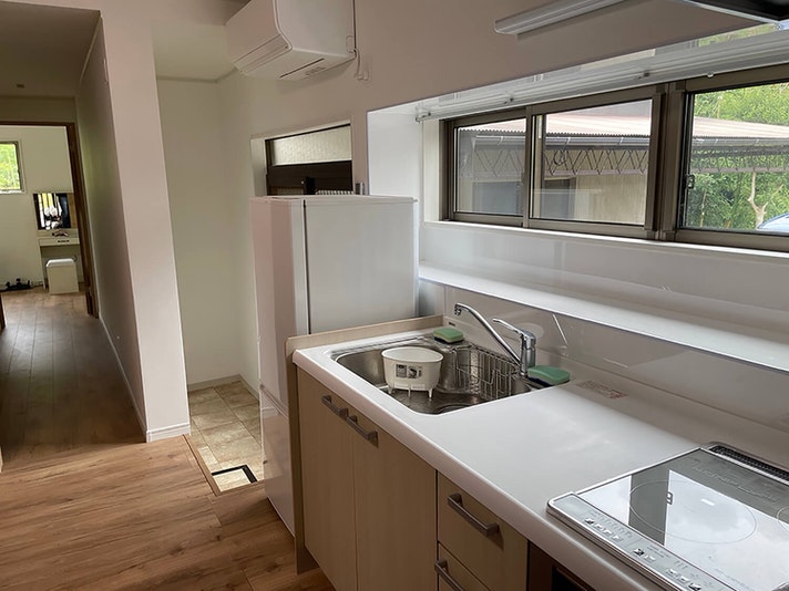 IHのキッチン。