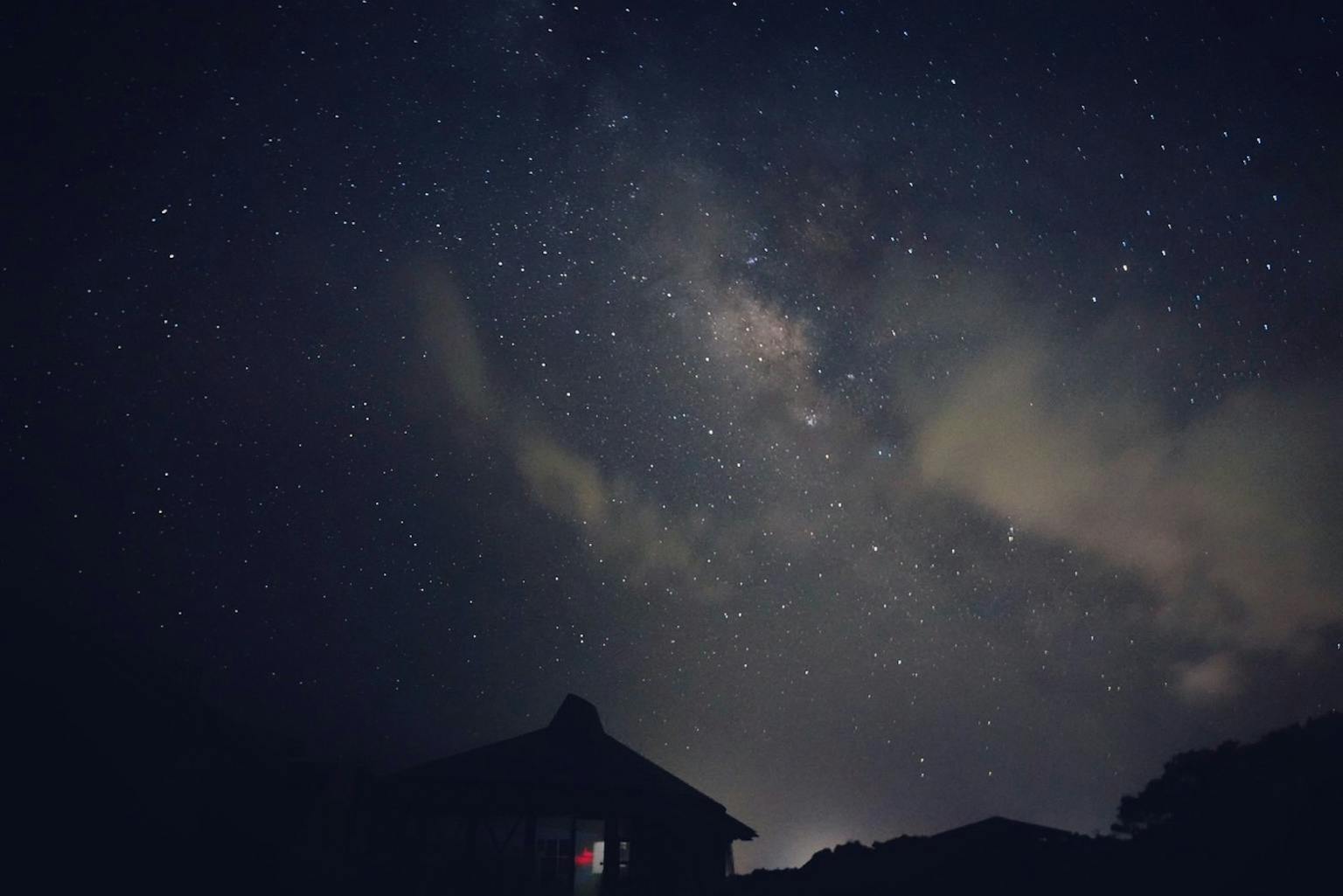 あやまる岬の星空