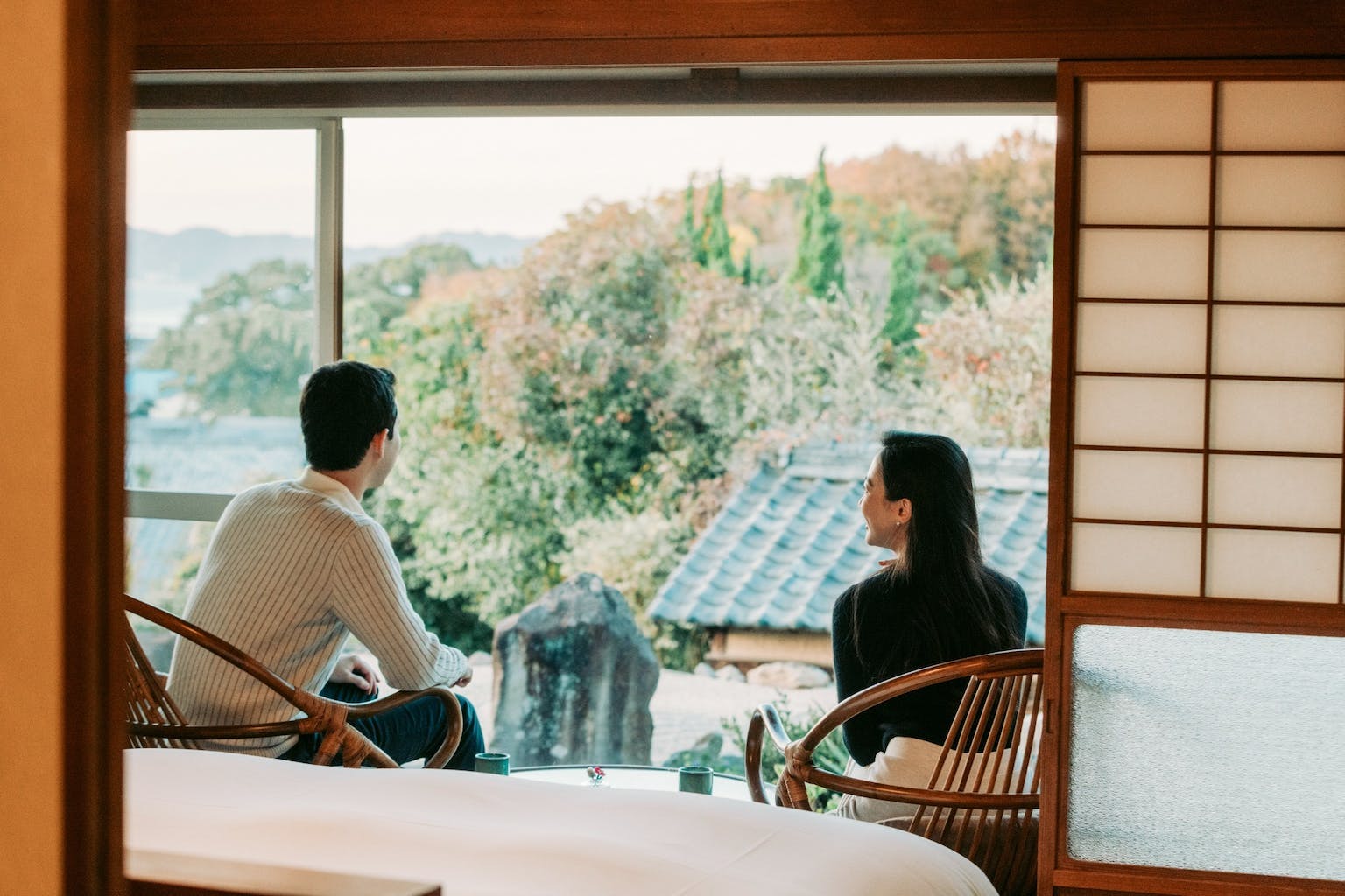 本館寝室①