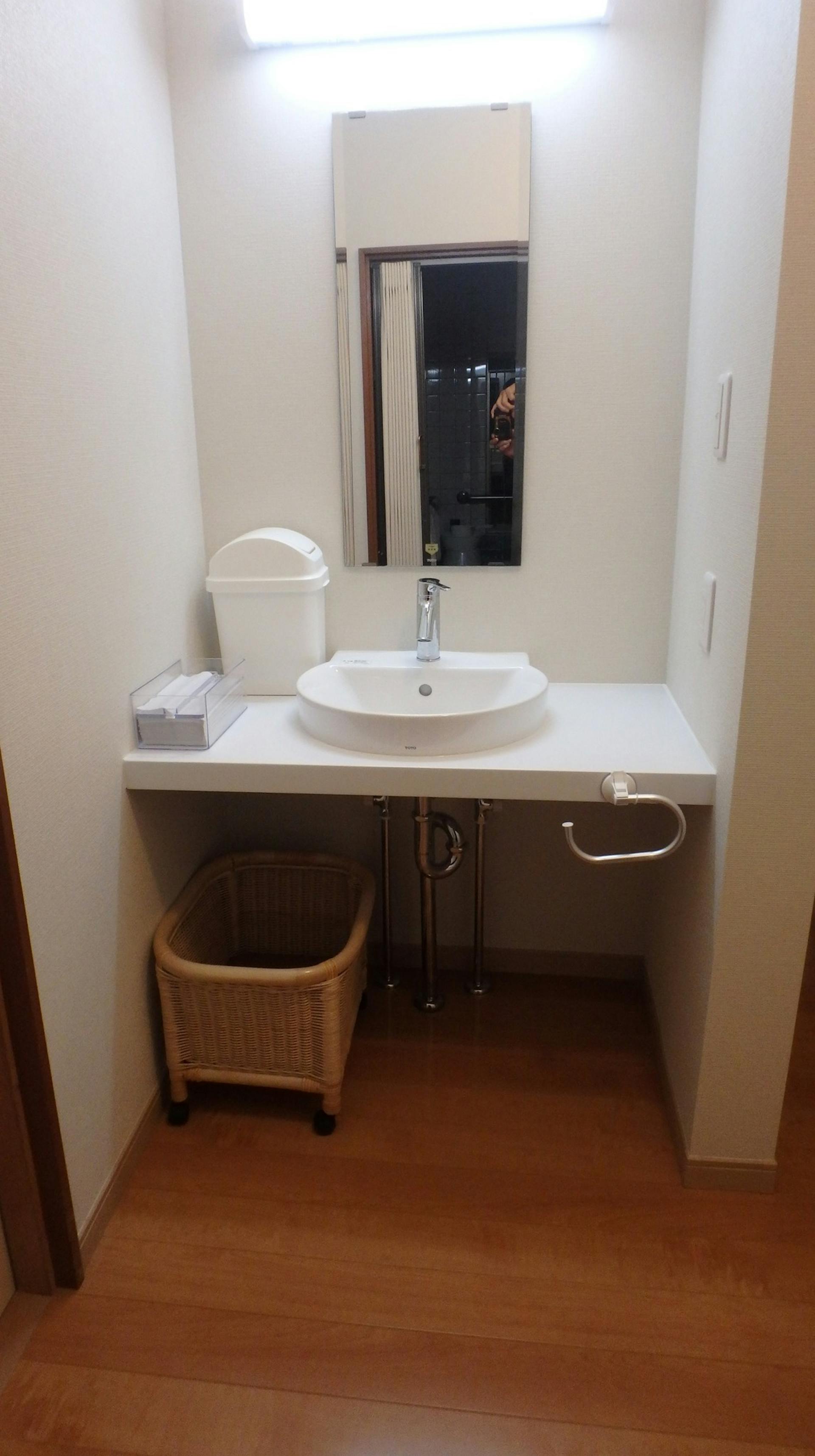 浴室2　隣の洗面台