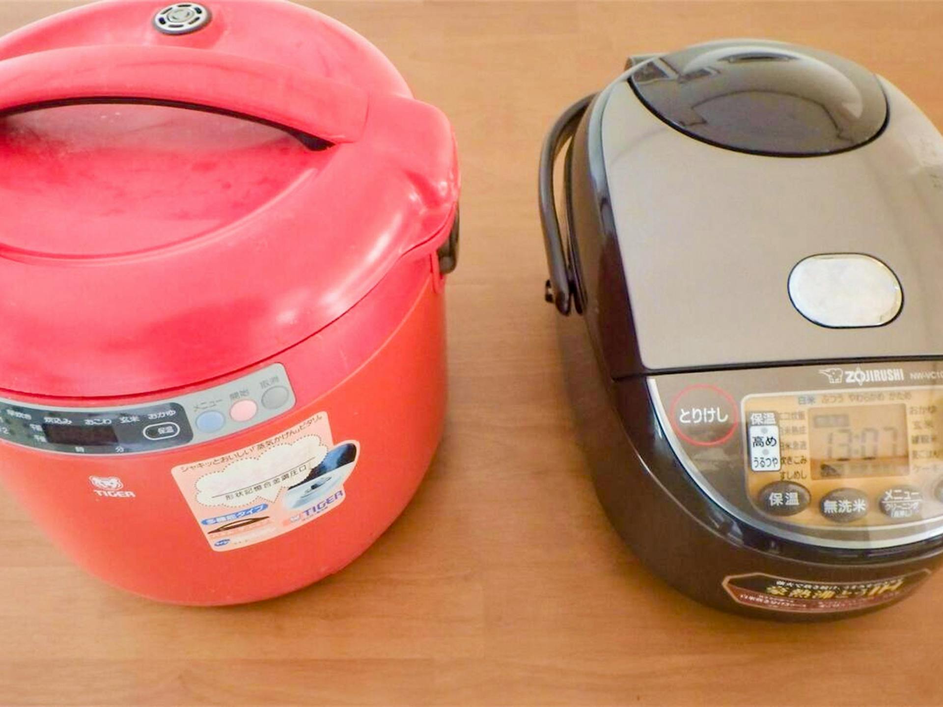 ・炊飯器は2つあります