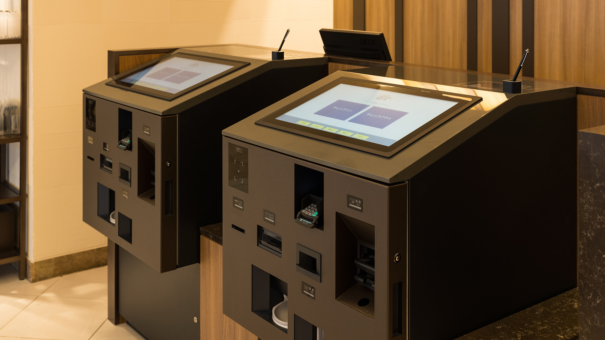【施設】チェックイン機