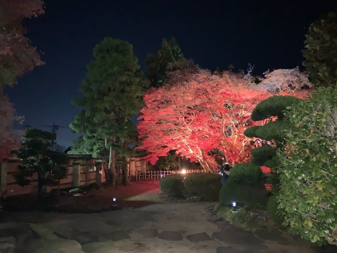 旧下田邸の秋の風景