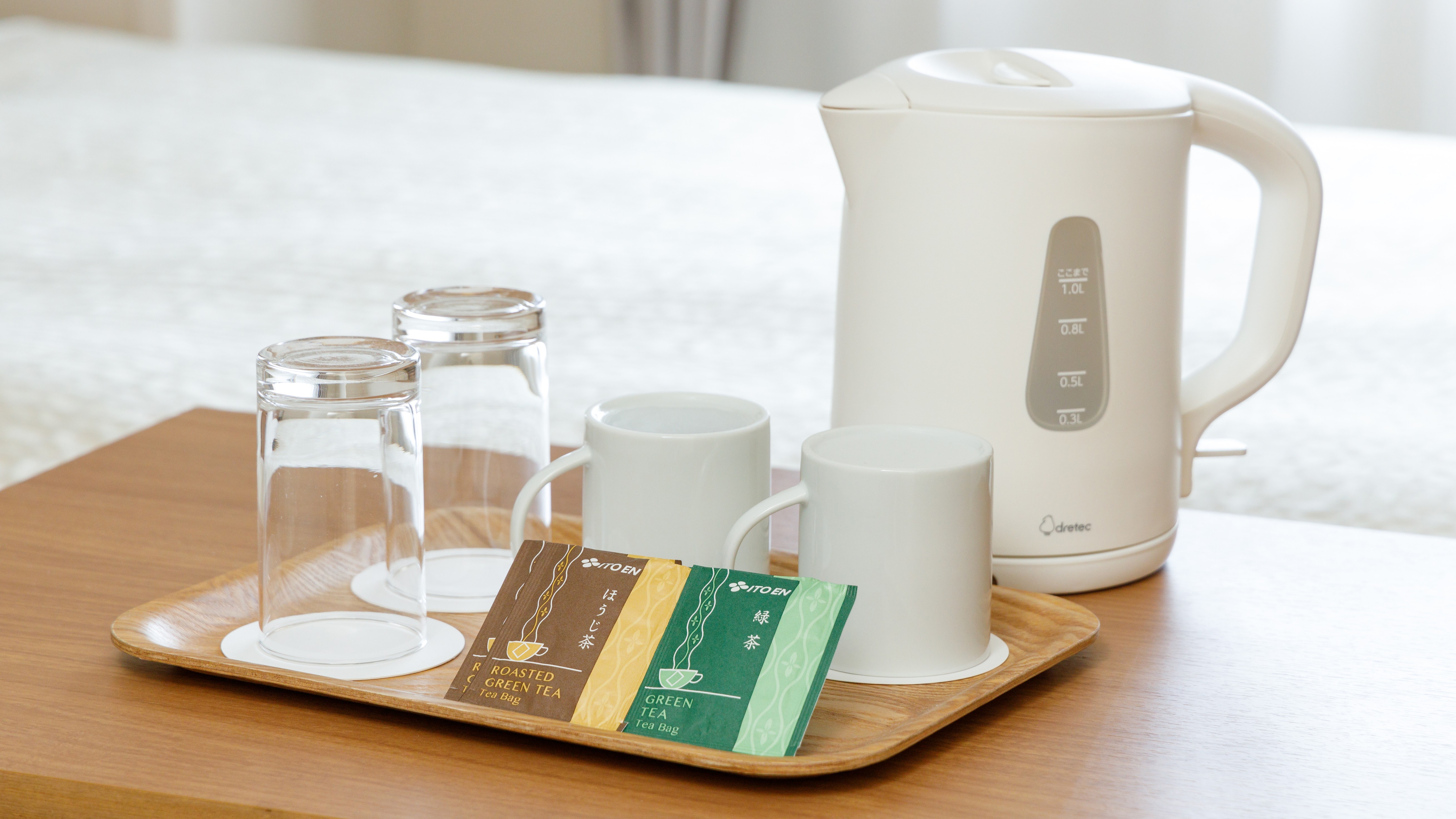 【客室備品】ドリンクサービス