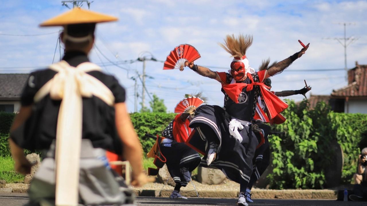【鬼剣舞】岩手県内の念仏踊の中で最も知られている芸能