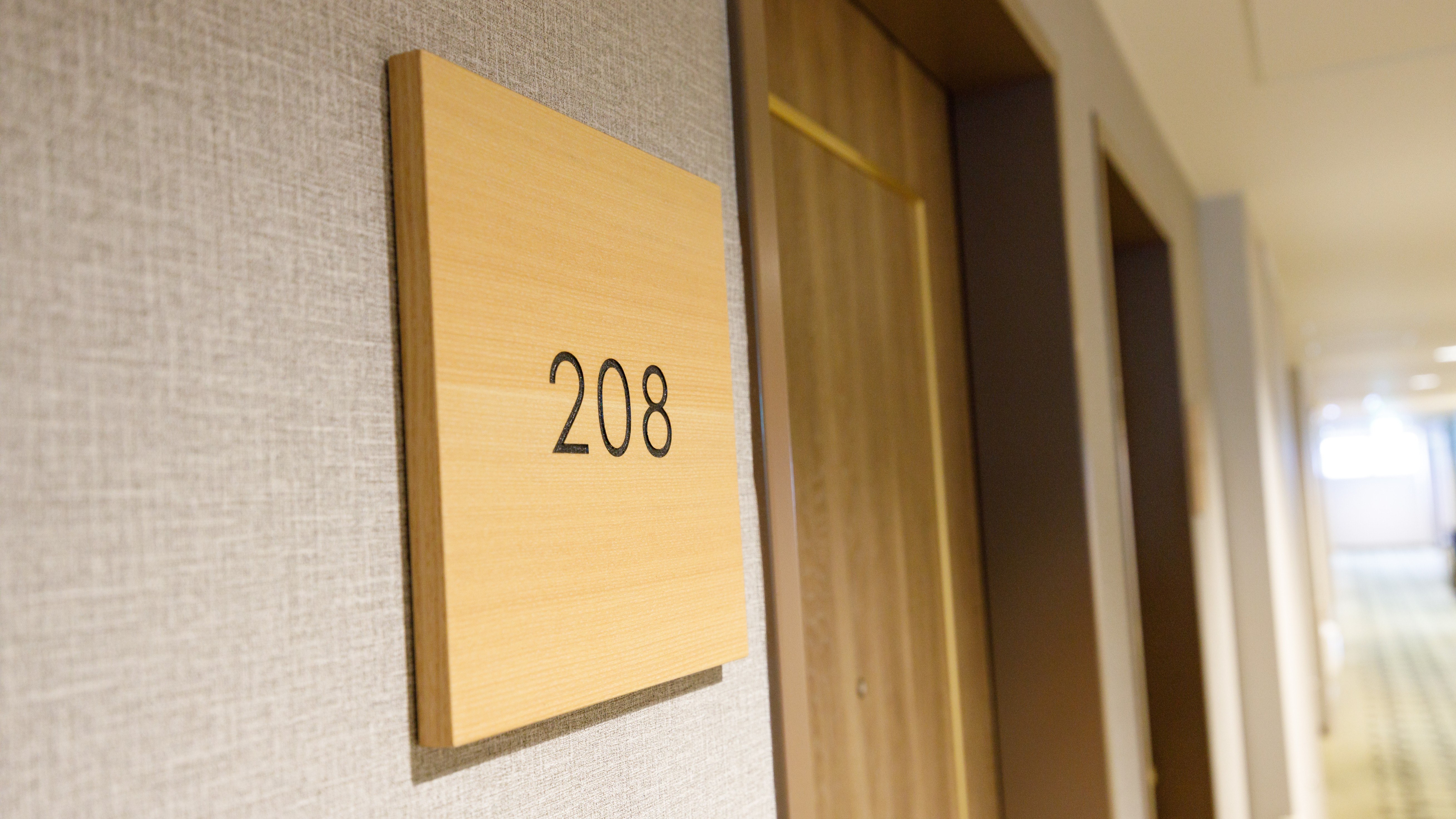 【温もりのある館内客室フロア】