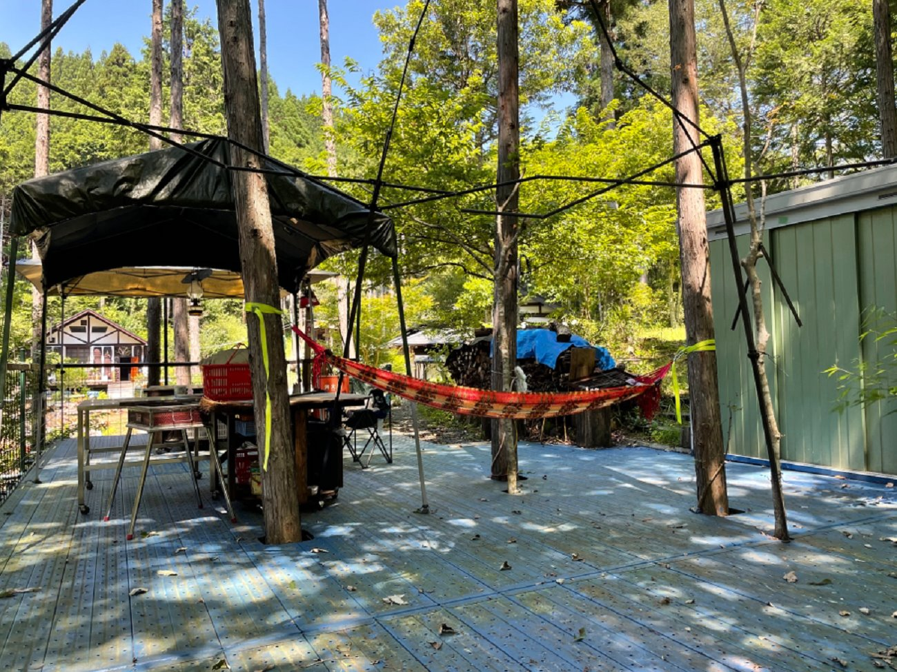 BBQ場